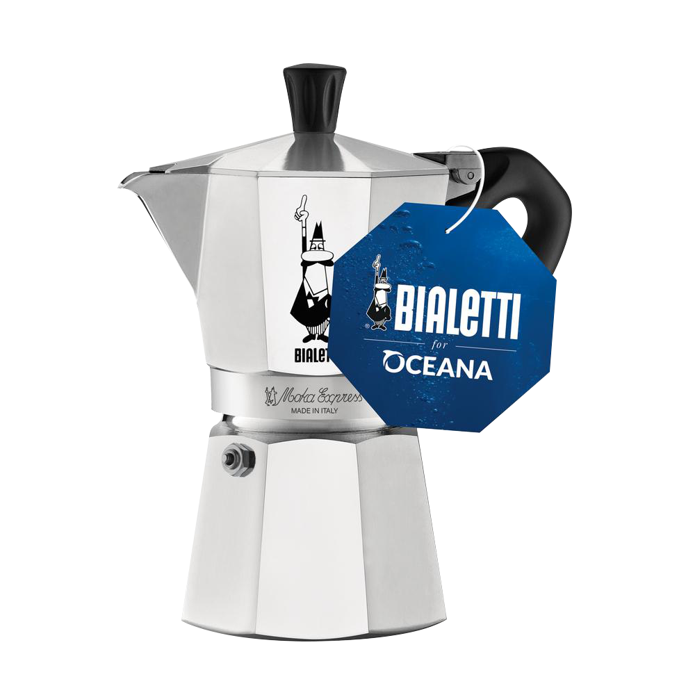 
            
                Load image into Gallery viewer, Bialetti Oceana Moka Express 3-6 cup (Stovetop)
            
        